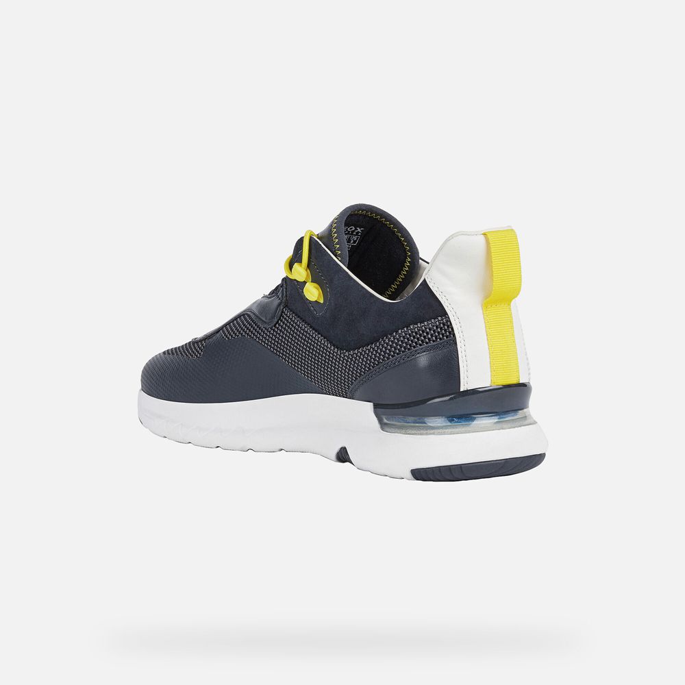 Geox Erkek Spor Ayakkabı Lacivert - Levita - DJR-064931